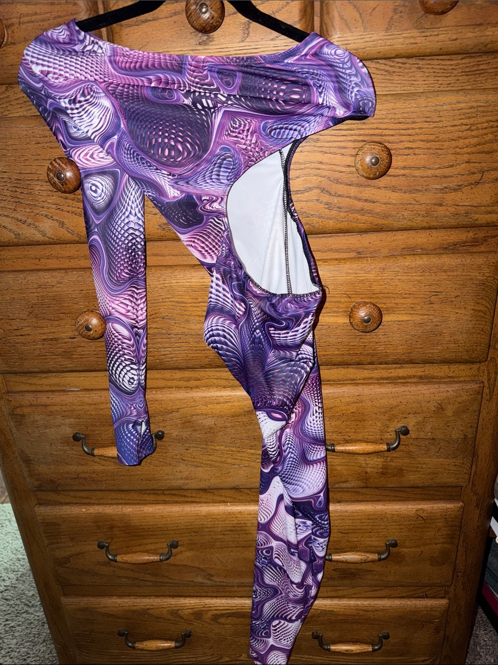 Purple Asymmetrical Costume